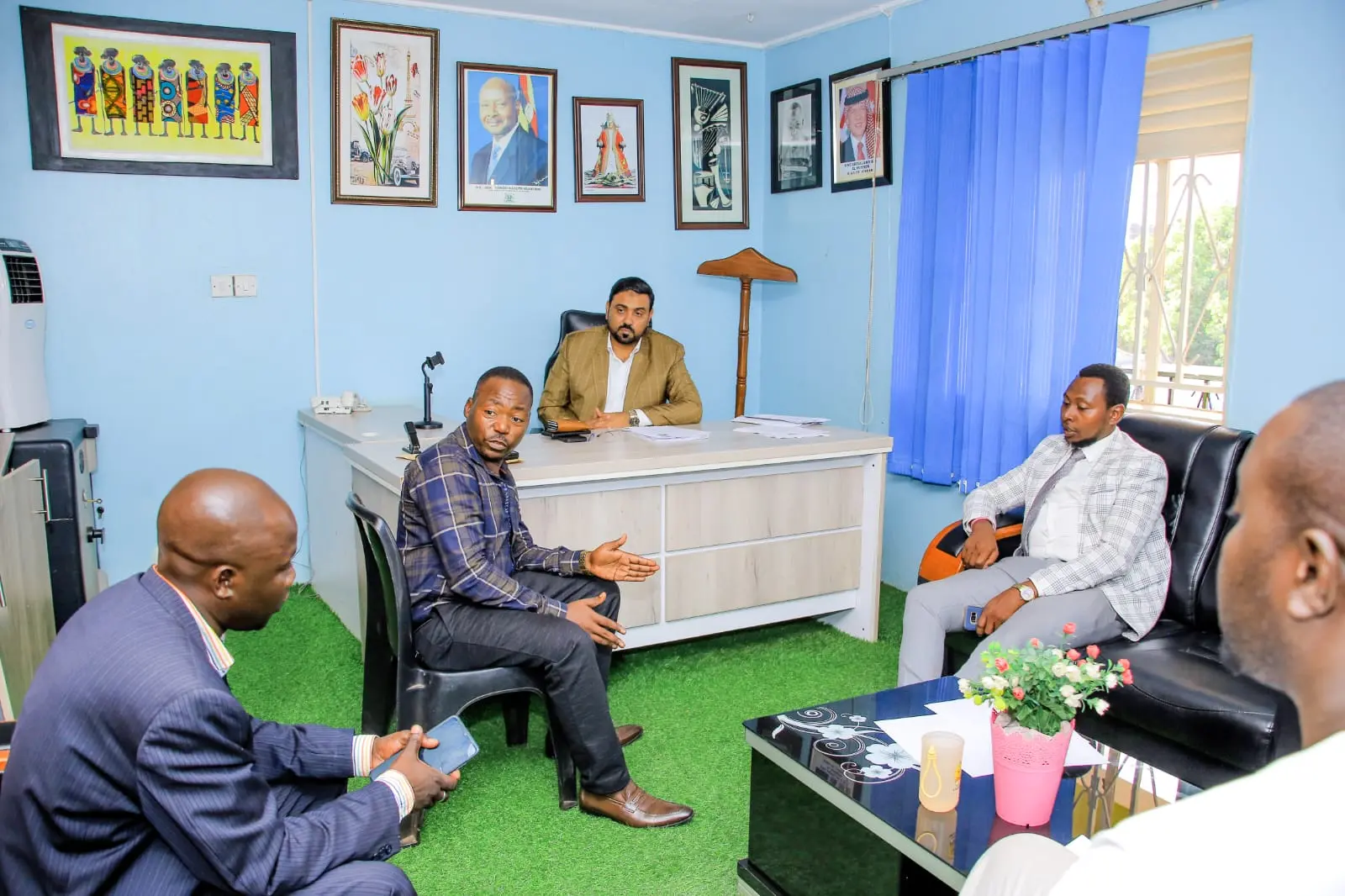 Gulf Media team leading a professional media consultancy meeting